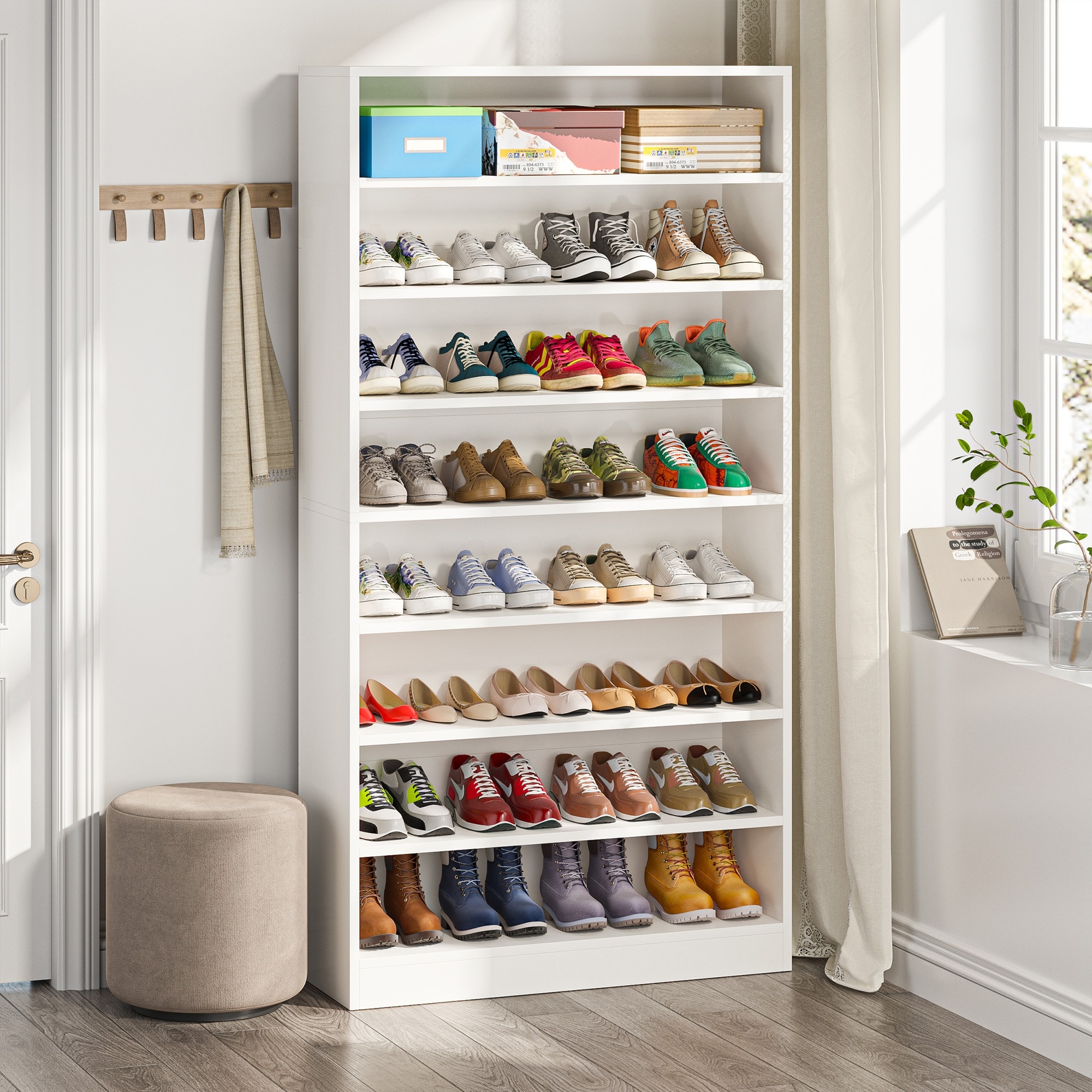 Bed bath and deals beyond shoe rack
