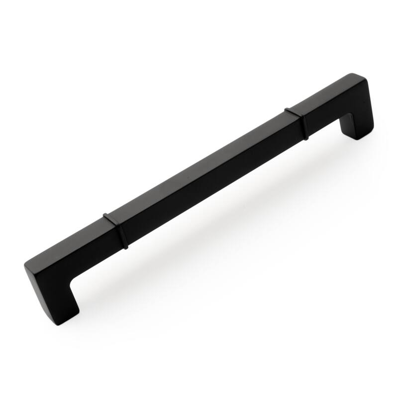 RK International Newbury 8 Inch Center to Center Handle Cabinet Pull - Black