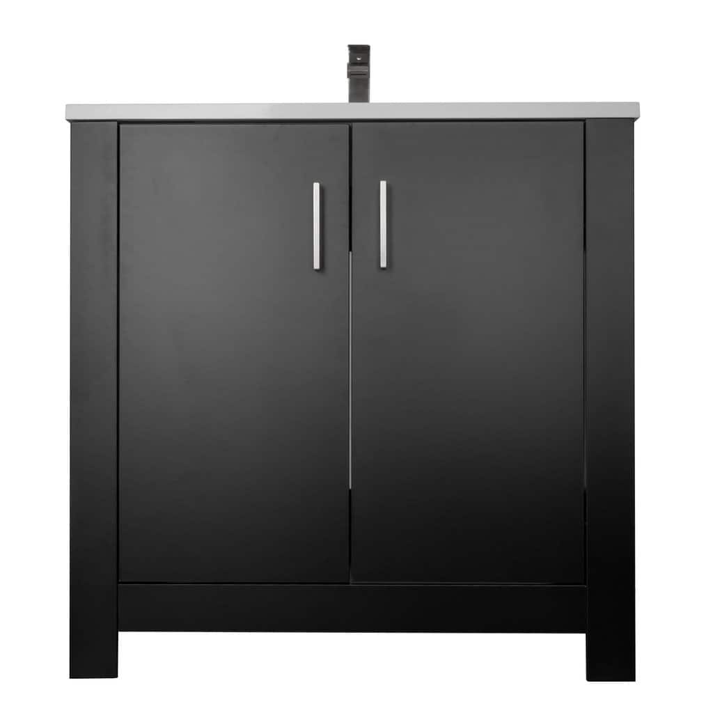 Broadway 36" Single Sink Freestanding Bathroom Vanity Set