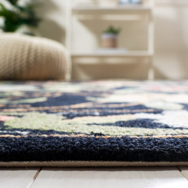 SAFAVIEH Handmade Chelsea Yauhenia French Country Floral Wool Rug