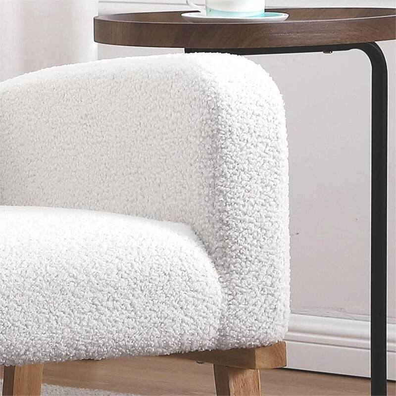 HOMYKA 28" Wide Rocking Chair for Nursery with Solid Wood Leg Set of 2
