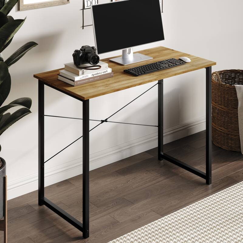 CraftPorch Modern 39-Inch Metal Computer Desk