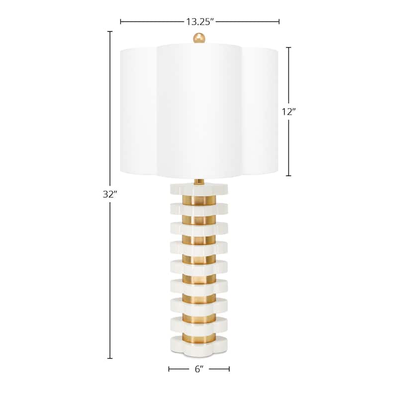 Quatrefoil MDF Lamp