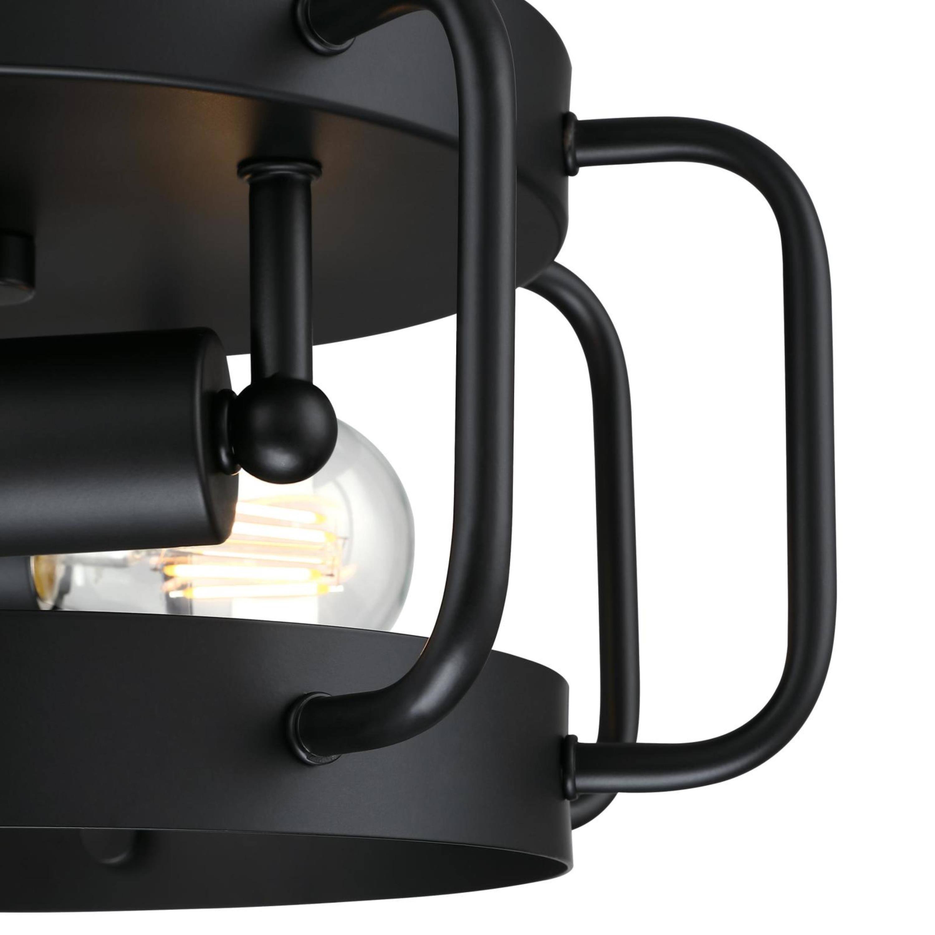 Westinghouse Lighting Deptford 13 Inch, Two Light Flush Mount Ceiling