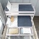 preview thumbnail 17 of 21, Max and Lily Farmhouse Twin over Full Bunk Bed with Storage Drawers