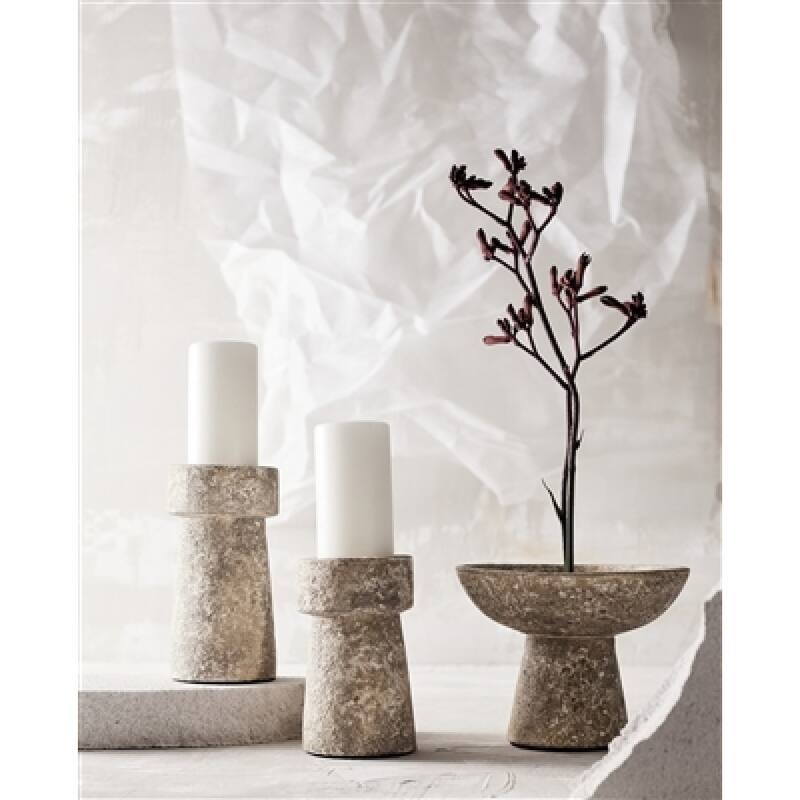 Small Terracotta Candle Holder - 7.75"