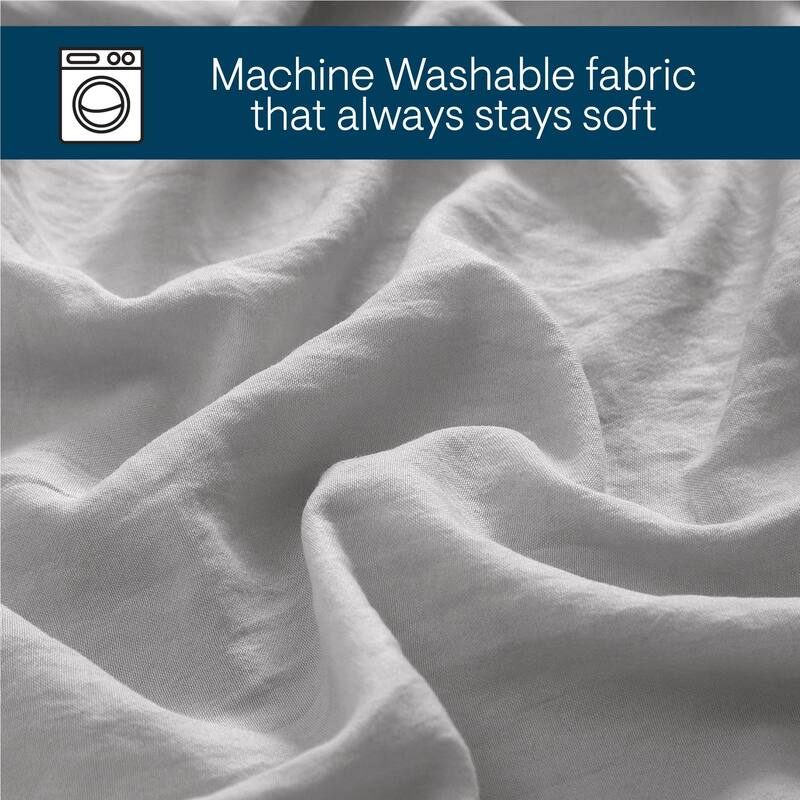 Aeropostale Premium All Season Microfiber Grey Sheet Set