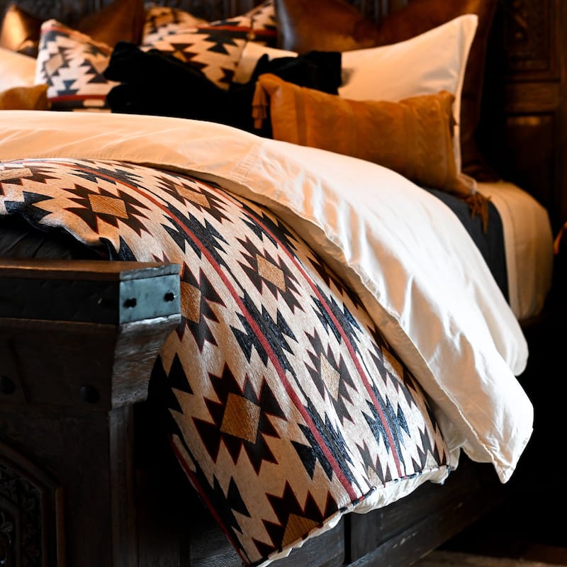 Tasha Polizzi for Paseo Road Mariella Western Aztec Chenille 3 Piece Comforter Set