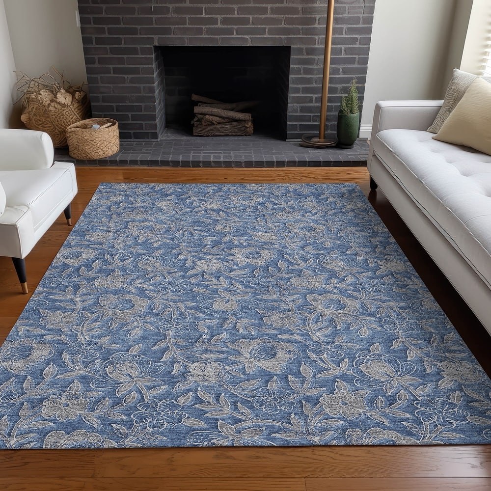 Premium Washable Super Soft Floral Mayfield Rug