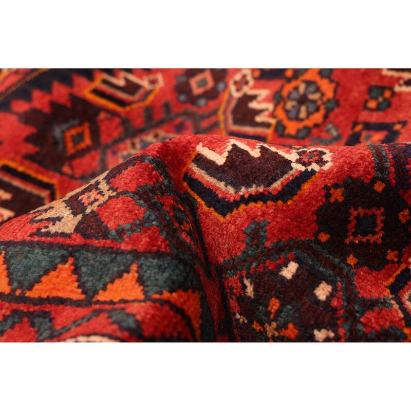 ECARPETGALLERY Hand-knotted Anadol Red Wool Rug - 4'10 x 8'10