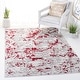 preview thumbnail 6 of 87, SAFAVIEH Skyler Nemesia Modern Rug 4' x 6' - Grey/Red - Rectangle