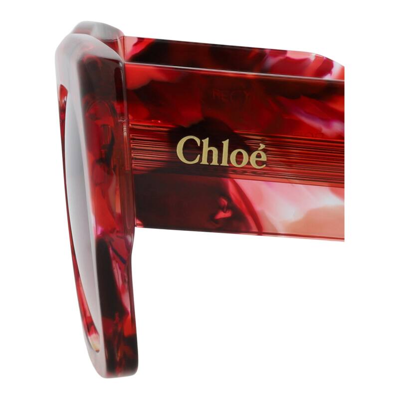 Chloé Square-Frame Recycled Acetate Sunglasses