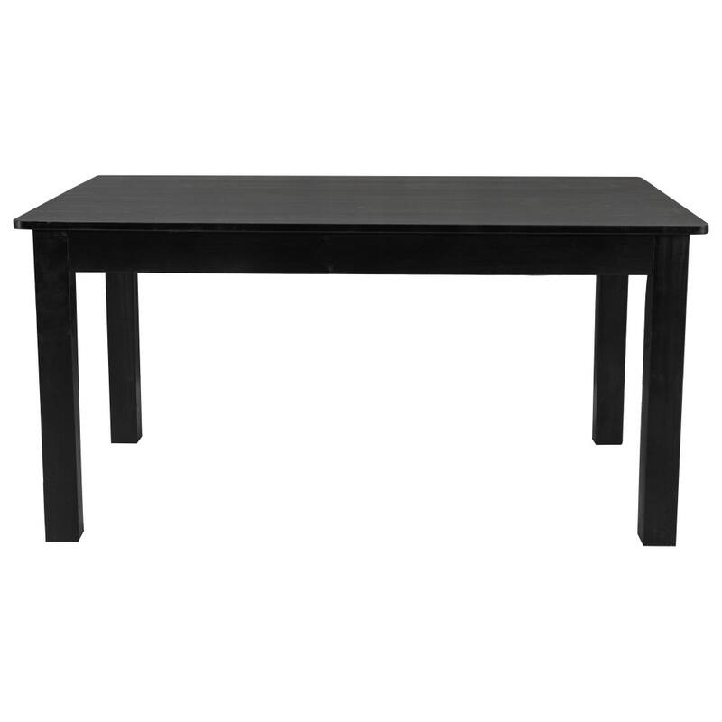 60" x 38" Rectangular Antique Rustic Solid Pine Farm Dining Table