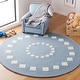 preview thumbnail 2 of 10, SAFAVIEH Handmade Kids Aybuke Geometric Wool Rug
