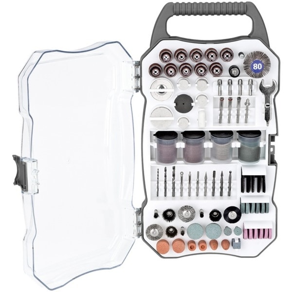 Genesis(TM) GART208 208-Piece Rotary Tool Accessory Set
