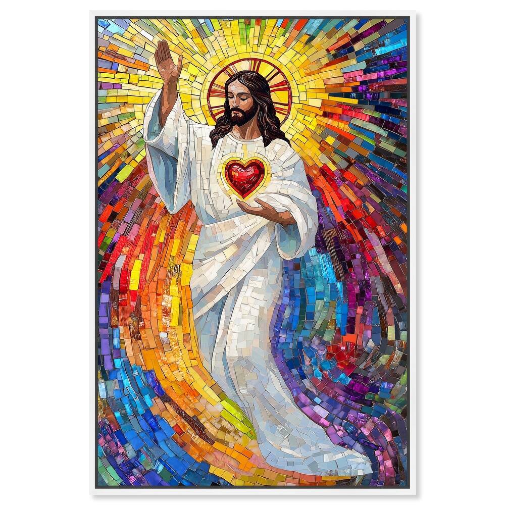 Blocks of Benediction II Canvas by Art Remedy