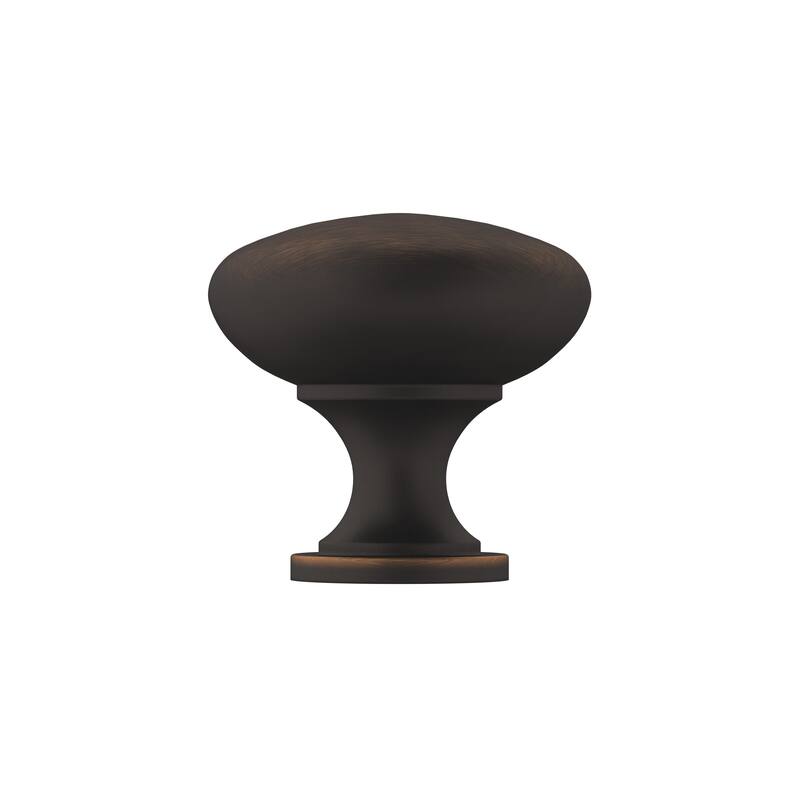 Era 1-1/4 in (32 mm) Diameter Oil Rubbed Bronze Hollow Cabinet Knob - 1.25