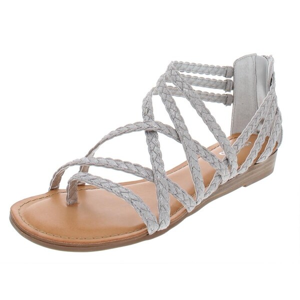 carlos by carlos santana amara braided flat sandals