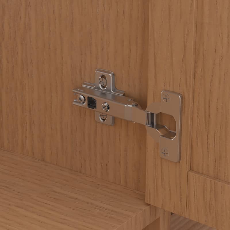 StarrySky 60 inch Undermount Double Sink Bathroom Vanity with Engineered Carrara Marble Top