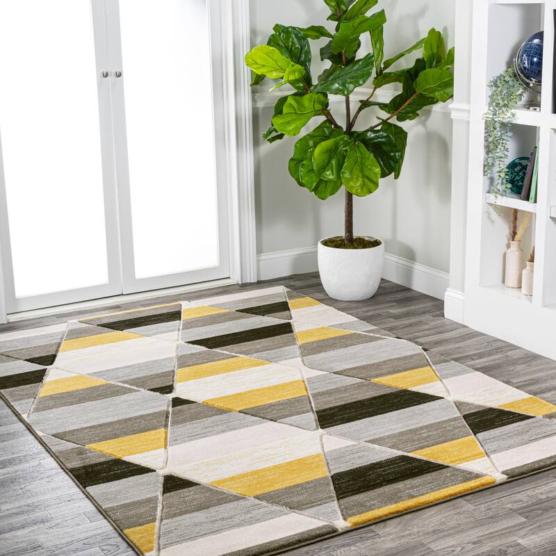 JONATHAN Y Tamara Boho Jute Circle Area Rug