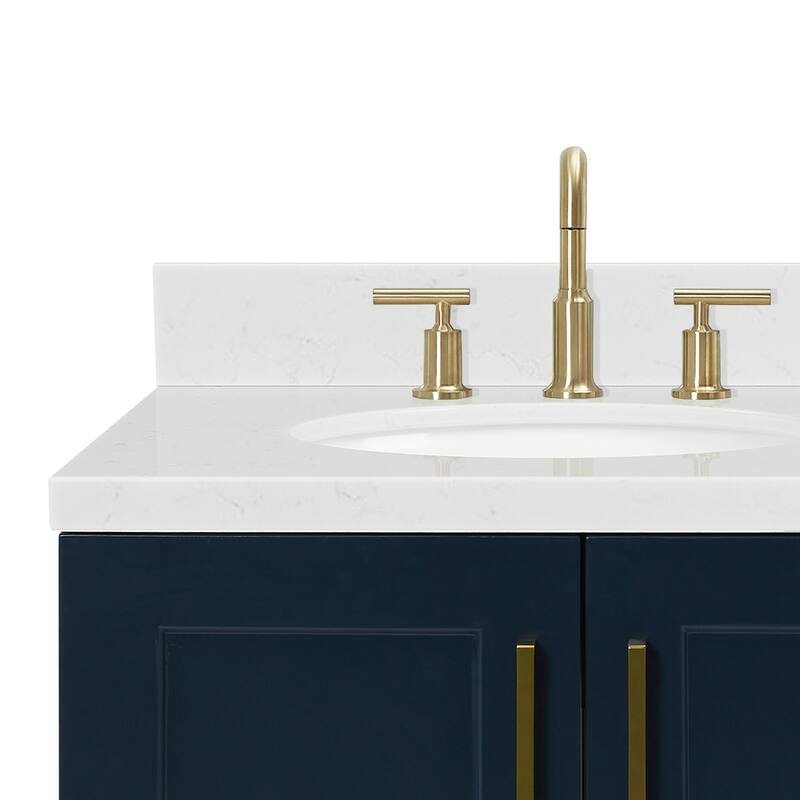 Ariel Q030SCQOVO Taylor 30" Free Standing Single Basin Vanity Set with
