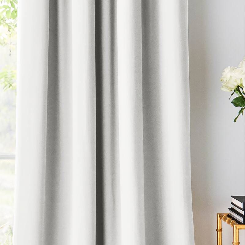 Karl Lagerfeld Paris Silky Cloud Blackout Curtain Panel Pair