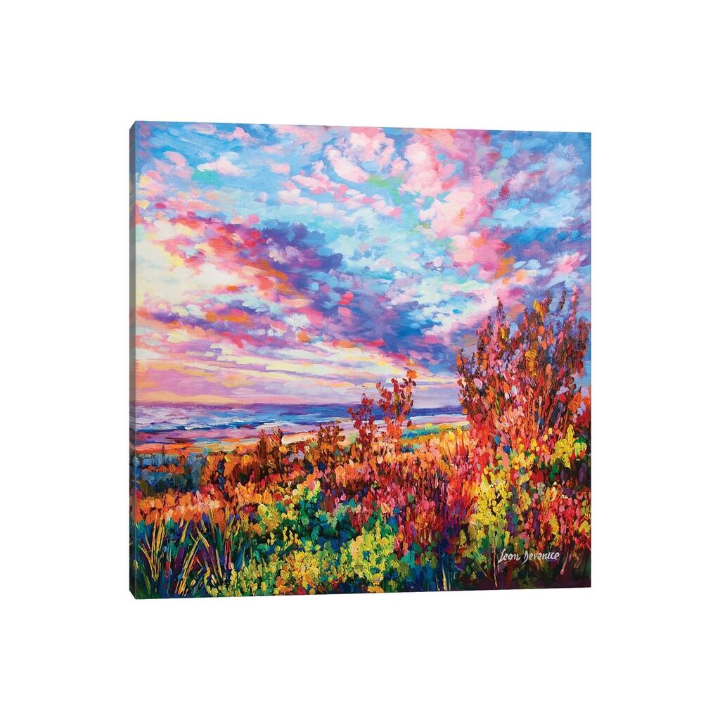 iCanvas "Welcome A New Day" by Leon Devenice Canvas Print