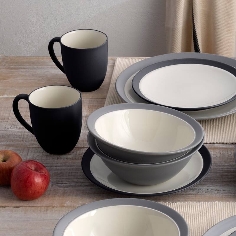 Noritake Colorwave 16-Piece Curve Dinnerware Set, Service For 4