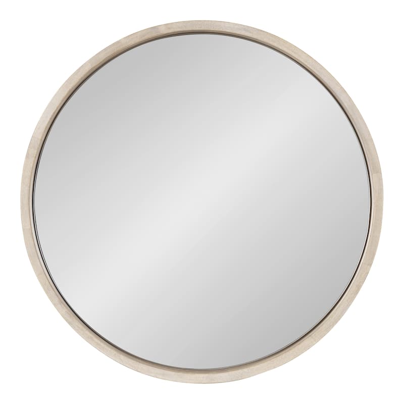 Kate and Laurel Valenti Round Framed Mirror