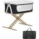 preview thumbnail 1 of 16, Evolur Orabelle Bassinet Black