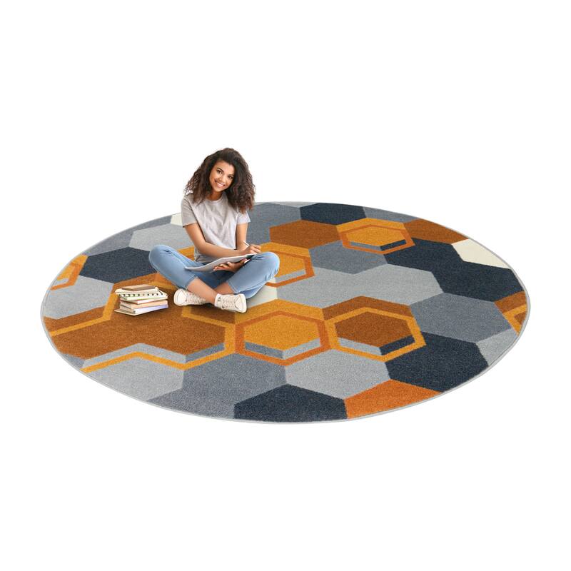 Joy Carpets Kid Essentials Team Up Area Rug