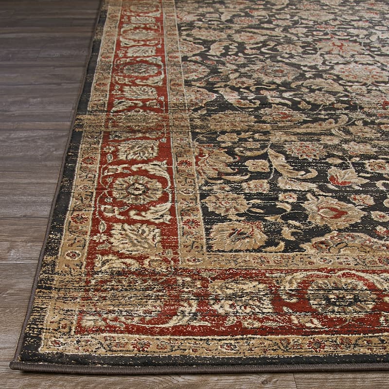 Couristan Zahara Embellished Blossom Area Rug