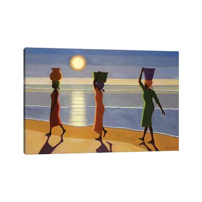 iCanvas "By The Beach" by Tilly Willis Canvas Print