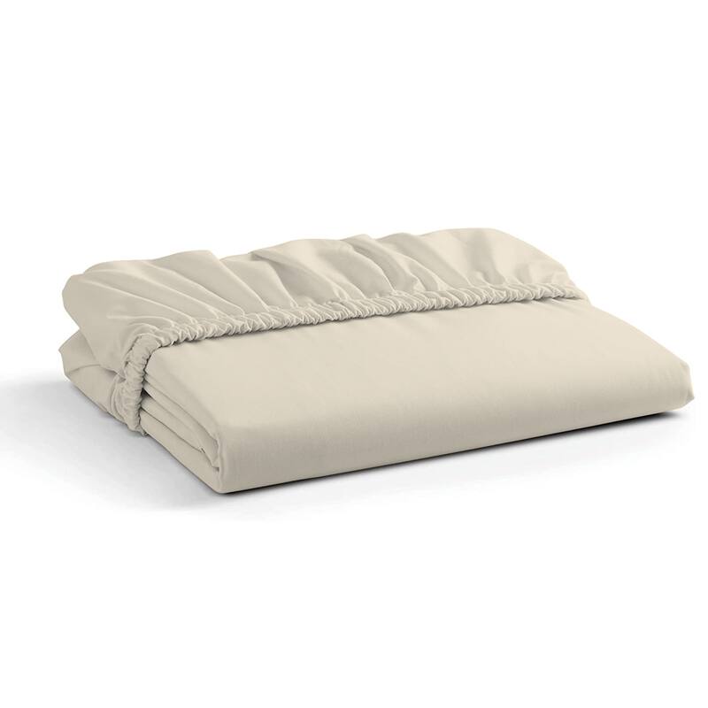 100% Cotton Lightweight & Breathable Percale Weave Fitted Sheet