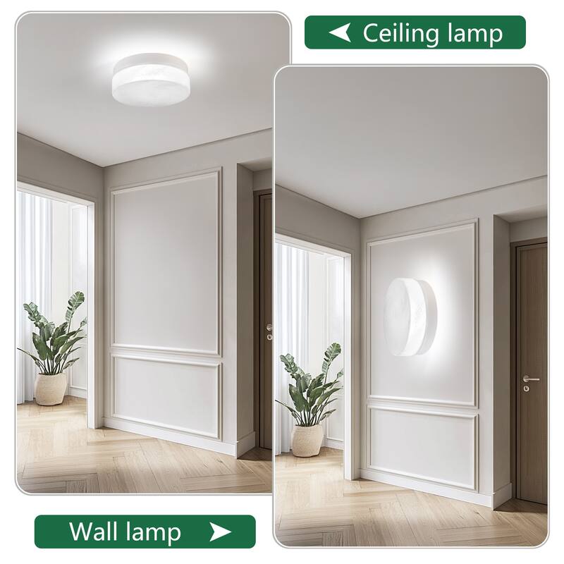 12 Inch LED Ceiling Light, 24W Flush Mount Ceiling Light,Round Low Profile Ceiling Lights for Bedroom, Living Room