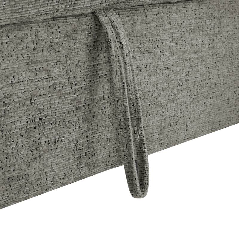 U-Shaped Sleeper Sectional Sofa Couch Bed with Storage Chaise