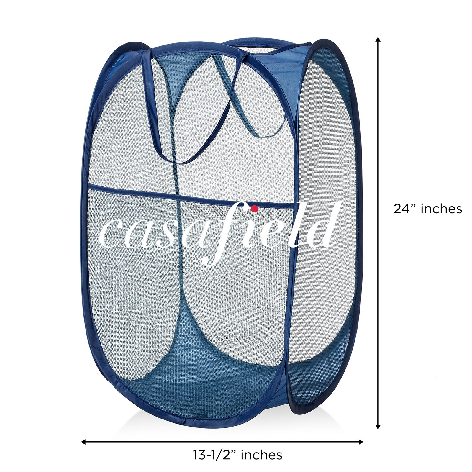 Laundry Mesh Basket Pop Up Collapsible College Dorm Bag