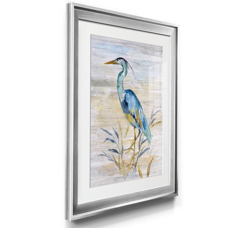 Blue Heron II Premium Framed Print - Ready to Hang