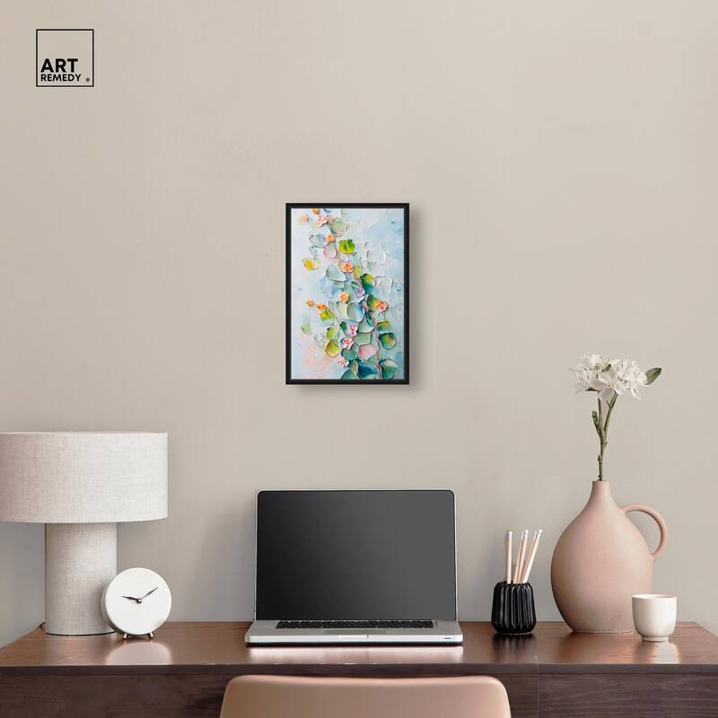 Textured Tendrils I Canvas by Art Remedy