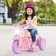 preview thumbnail 2 of 6, Gymax 6V Kids Bubble Car Electric Ride on Motorcycle w/ Music Button &