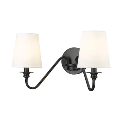 Z-Lite 7509-2S Gianna 2 Light 10" Tall Wall Sconce