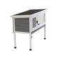 Wood Small Hutches(Cement Grey) - Grey