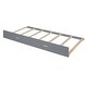 preview thumbnail 14 of 43, Simple Full over Full Bunk Bed With Trundle And Staircase,Storage Drawers