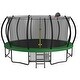 preview thumbnail 8 of 7, Trampoline with Basketball Hoop with Ladder ,Shoe Bag and Galvanized Anti-Rust Coating