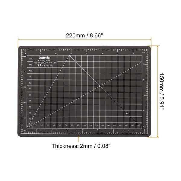 17.7" X 11.8" Cutting Mats Rotary Fabric Mat Double Sided For Sewing