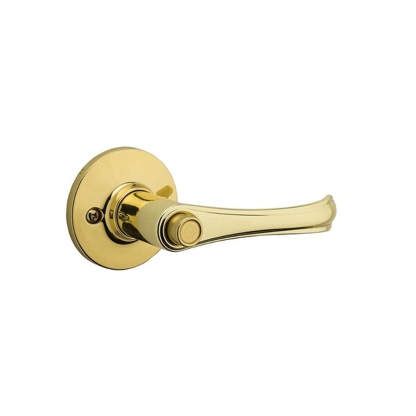 Kwikset 408BBL Burbank Privacy Door Lever Set
