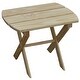 preview thumbnail 17 of 17, Pine Folding Oval End Table Unfinished