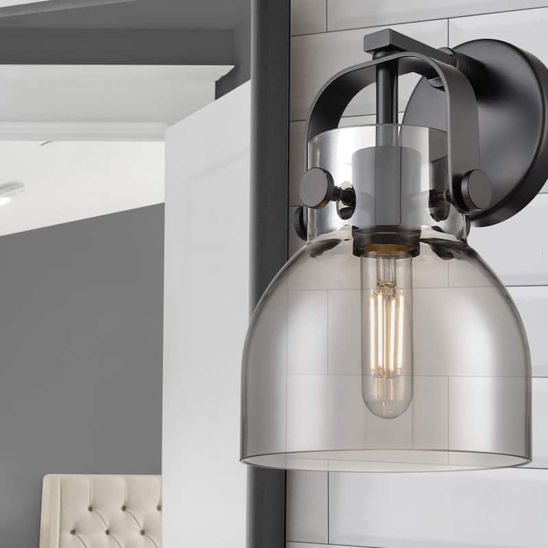 Innovations Lighting 423-1W-10-7 Pilaster II Bell Sconce Pilaster II