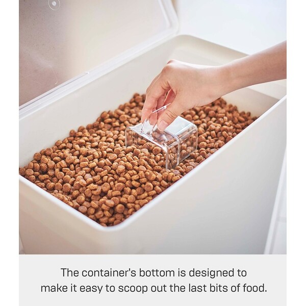 Yamazaki Home Rolling Airtight Pet Food Container (25 lbs