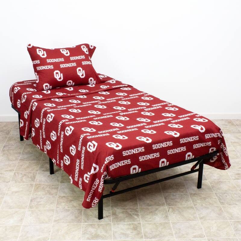 Oklahoma Sooners Sheet Set